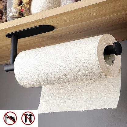 Under Cabinet Paper Towel Holder – No Drill Kitchen Organizer