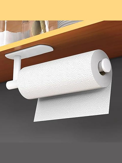 Under Cabinet Paper Towel Holder – No Drill Kitchen Organizer